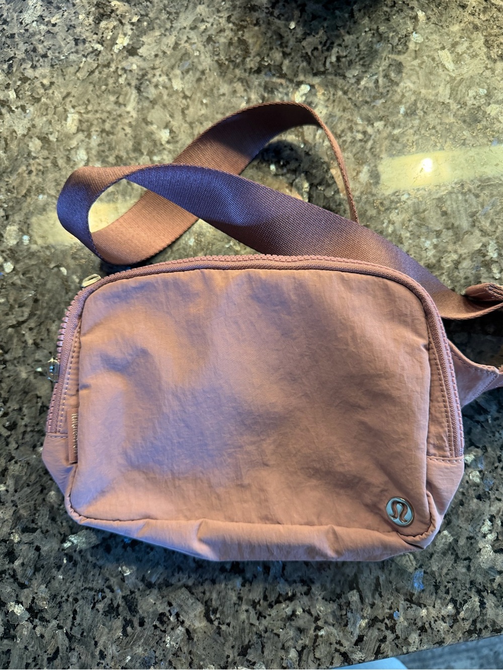 lululemon athletica Dusty Rose/Purple Crossbody Belt Bag